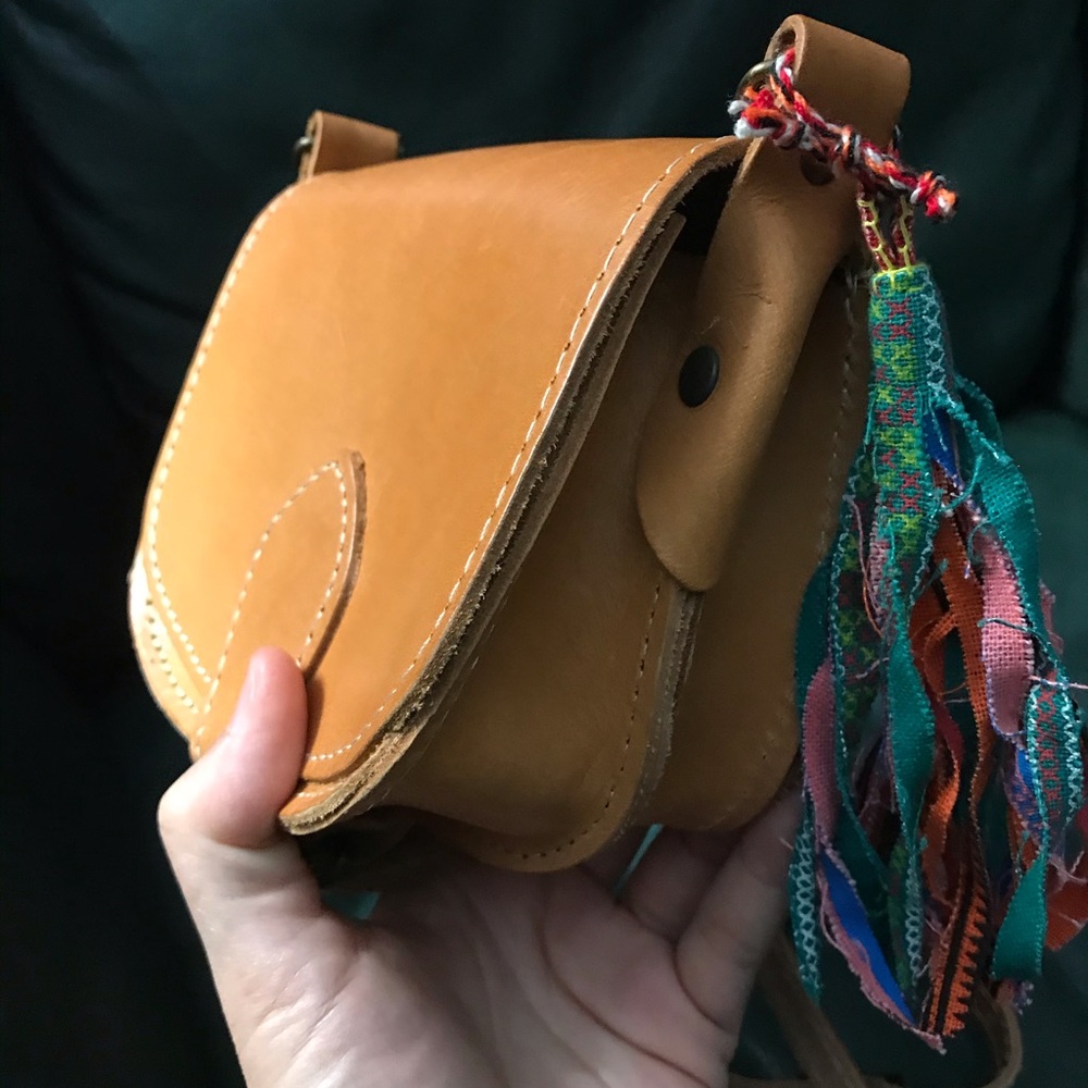 Ancient grecian crossbody boho bag - Picture 10 of 12